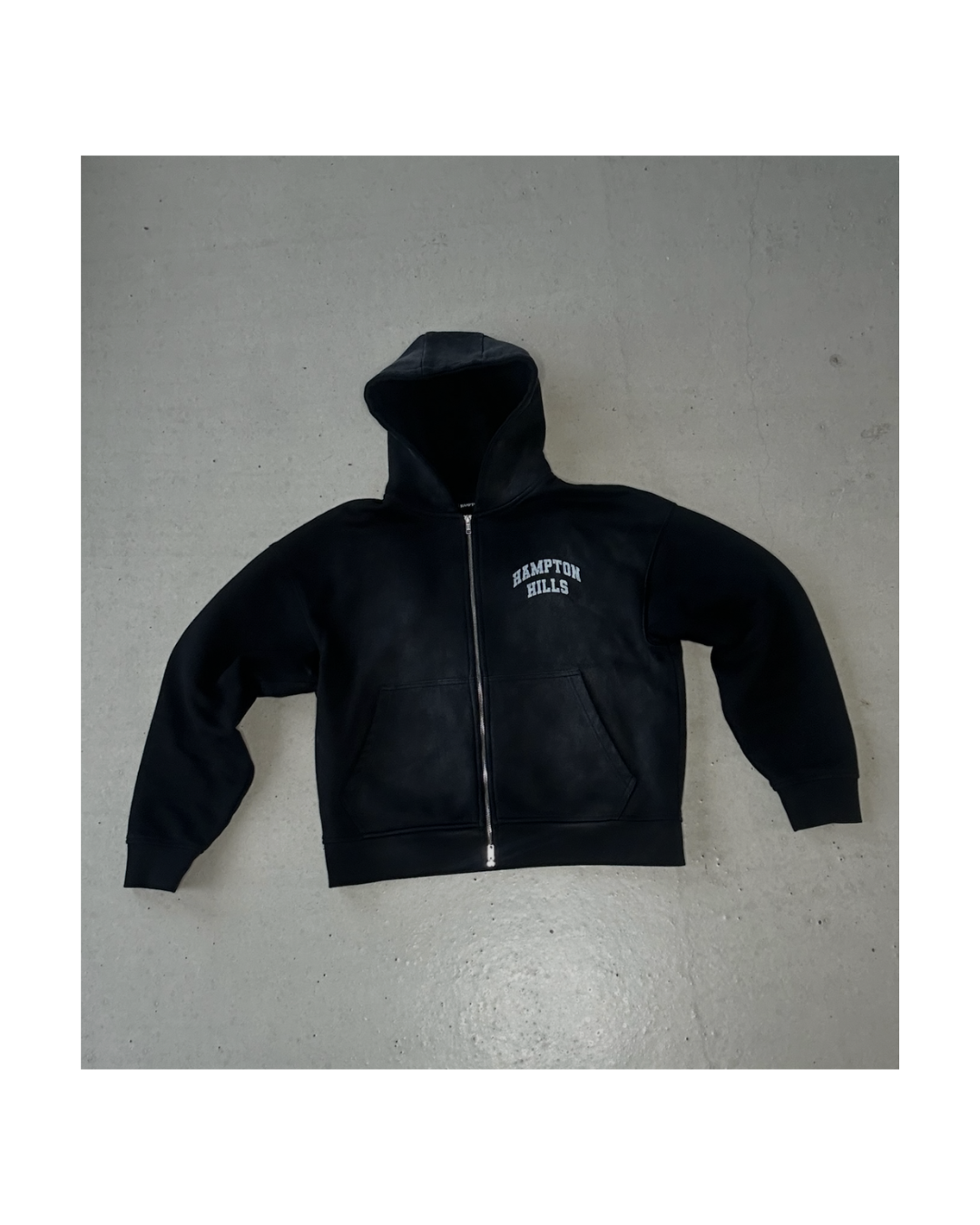 ARCH LOGO ZIP HOODIE