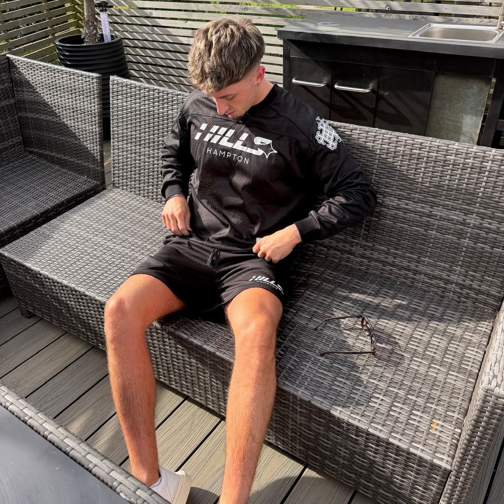 NOÏR JERSEY SHORTS