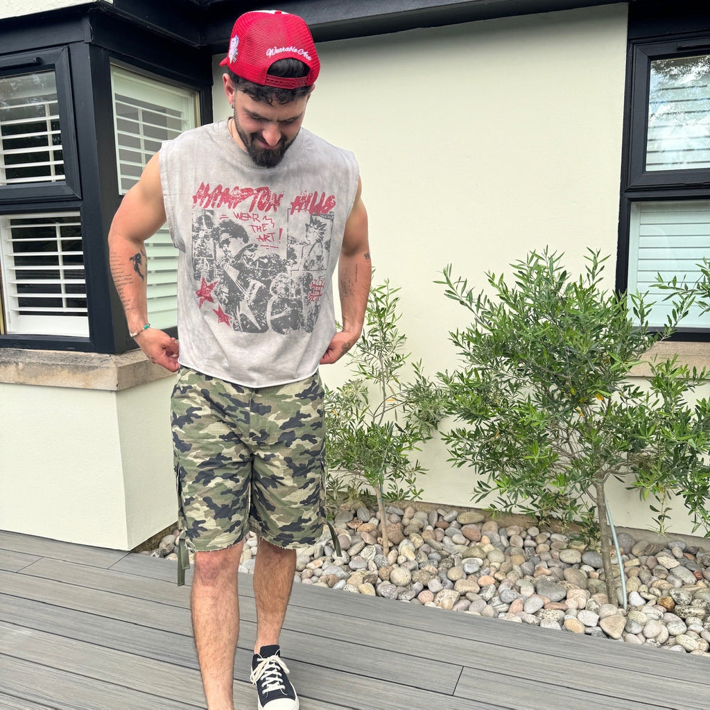 ROCKSTAR SLEEVELESS T-SHIRT