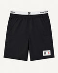 DOUBLE WAISTED NYLON SHORTS