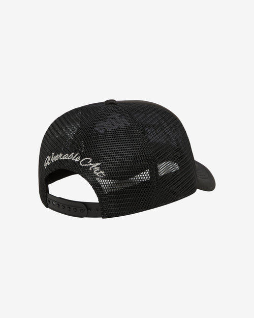 BLACK UNIVERSITY TRUCKER CAP