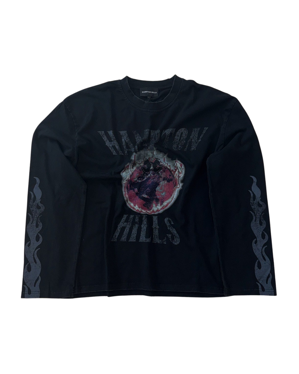 'SET FIRE TO THE WORLD' LONG SLEEVE T-SHIRT